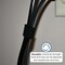 Grizzly Supply Hook and Loop Continuous Roll, 15 ft L, 0.5 in W, Cut to length, No Adhesive, Black, 1PK GS-HL1/2-0-15 - alternate 13