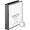 Business Source Premium Round Ring View Binder, Black BSN19650 - alternate 2