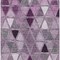 Homeroots 9' X 12' Merlot Purple And Lavender Geometric Washable Indoor Outdoor Area Rug 583044 - alternate 9