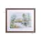 Homeroots Trees on the Creek I Brown Framed Print Wall Art 484222 - alternate 6