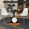 Leisuremod Dover Modern ABS Plastic Dining Side Chair with Metal Base EPC19WG - alternate 10