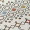 Homeroots 5' X 8' Ivory Red And Gray Geometric Washable Indoor Outdoor Area Rug 612185 - alternate 9