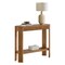 Alaterre Furniture Fluted Solid Wood Console Table 36 in Modern Entryway Table with Storage Shelf AFTBL-028 - alternate 10