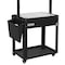 Koolmore 50 in. Argentine Charcoal Grill with Interchangeable V-Grates, Outdoor BBQ, Black KM-OG-AV-45 - alternate 9