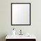 Homeroots 32" Black Bathroom Vanity Mirror 607230 - alternate 1