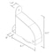 Quiet Glide 9.92 ft. Maple Contemporary Wheel Black Rolling Hook Removable Ladder, 12 ft. Rail QG.540-10MA-12-H.08 - alternate 9