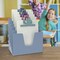 Acrimet 5 Section Incline File Sorter Desk Organizer Rack for Office Desktop Plastic Solid Blue 225.5 - alternate 9