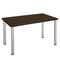 Regency Kee Training Seminar Table, 60 in W, 24 in L, Neo Walnut MT6024NWBPCM - alternate 1
