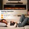 Edendirect 60 in. Insert-Type Electric Fireplace in Black, with Remote, 8H Timer, 5-Speed Flames ZR-WT-F60 - alternate 10