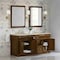 James Martin Vanities Bellshire 72" Double Vanity, Honey Oak w/ 3 CM Tajnar Eclos Top 660-V72-HNO-3TJR - alternate 10