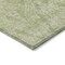 Homeroots 3' X 5' Artichoke Green And Beige Damask Washable Indoor Outdoor Area Rug 616508 - alternate 9