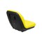 Uni Pro 133 Bucket Seat, Hinged Pan, Yellow Vinyl 8281 - alternate 8