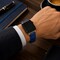 Elegani Alligator-Embossed Leather Watch Replacement Band Compatible with Apple Watch 41mm, Blue LAT2-BLU-41mm - alternate 4