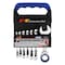 Performance Tool 7 pc. Metric Ratcheting Wrench Set, Stubby, CrV Steel, Storage Rack W30635 - alternate 2