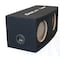 Deejay Led Double 10-in Center Port Vented Round Empty Car Bass Speaker Box 2X10ROUNDVENTED - alternate 6
