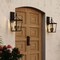 Vaxcel Cottage Grove, 21 in H, Black Outdoor Wall Sconce, 3-Light, Clear Glass T0818 - alternate 8