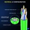Maximm Cat6 Ethernet Cable 15ft 10Gbps 550MHz UTP, 20PK, Green, 20PK CAT6CCA-15GN-20PK - alternate 2
