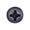 Auveco #8 x 1 1/4in Phillips Oval Head Tapping Screw Black Oxide, 100PK 10169 - alternate 2