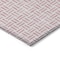 Homeroots 3' X 5' Pink And Ivory Geometric Washable Indoor Outdoor Area Rug 614767 - alternate 9