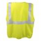 Ironwear Flame-Resistant Safety Vest Class 2 w/ Zipper & Radio Tabs, Lime/6X-Large 1255FR-LZ-RD-6XL - alternate 3