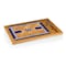 Picnic Time Family Of Brands NCAA Washington Huskies Basketball Court Icon Glass Top Cutting Board & Knife Set 910-00-505-625-0 - alternate 2