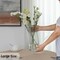 Uniquewise Set of 2 Square Frosted Clear Glass Table Vase - A Timeless Centerpiece for Dining Tables QI004738.CR.2 - alternate 9