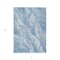 Homeroots 3' X 5' Denim Blue And Sky Blue Abstract Washable Indoor Outdoor Area Rug 582980 - alternate 9
