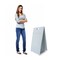 Flipside Premium Corrugated Plastic Dry Erase Marquee Easel - 4 Pack 31276-4 - alternate 8