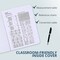 Roaring Spring Case of Black Marble Comp Notebooks, College Ruled, 80 sht, 15lb White Paper, 9.75"x7.75", Hard Cover, PK48 77226cs - alternate 6