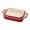 Staub Ceramic 2-pc Rectangular Baking Dish Setand, Cherry 1009529 - alternate 1