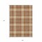 Homeroots 9' X 12' Brown Black And Beige Plaid Washable Indoor Outdoor Area Rug 597133 - alternate 9