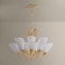 Hudson Valley Lighting Forest Glen 1 Light Chandelier in Vintage Gold Leaf Finish 9542-VGL - alternate 7