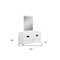 Homeroots 30" Superb White High Gloss Dresser 329640 - alternate 5