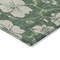 Homeroots 9' X 12' Sage And Ivory Floral Washable Indoor Outdoor Area Rug 600052 - alternate 9