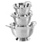 Oster Metaline 3 Piece Stainless Steel Kitchen Colander Set in Silver 82955.03 - alternate 4