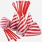 Nostalgia Snow Cone Cups and Straws, 20-Count SCSTRAWCUP20 - alternate 2