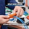 Kable Kontrol Convoluted Split Wire Loom Tubing - 3/4" Inside Diameter - 100' Length - Orange WL904-SP100-YELLOW - alternate 8