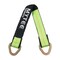 Mytee Products 8PK 2inx24in Green Tie Down Axle Straps w/Magnetic D-Ring & 12inProtective Sleeve, 8PK AS24Mx8 - alternate 9