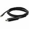Add-On 6FT USB C 3.0 TO HDMI 2.0 BLACK CABLE FOR RESOLUTION UP TO 4096X2160 DCI USBC2H4MM6F-AA - alternate 1