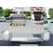 Koolmore 72 in. 10-Burner Commercial Outdoor Propane Gas Grill w/ 36 in. Roll Dome Cover and 36 in. Griddle CGKIT7-D36G36 - alternate 9