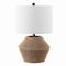 Jonathan Y Alma 21.75" Coastal Rustic Iron/Rope LED Table Lamp, Brown JYL4049A - alternate 9