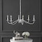 Jonathan Y Wicklow 34.75" 6-Light Bohemian Farmhouse Iron LED Chandelier, White JYL7559D - alternate 10