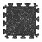 Southern Oaks 18in x 18in Black Rubber Tiles & Edges with White Flake 49234 - alternate 1