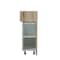 Cambridge Radiance 12 in. W x 24 in. D x 34.50 in. H Ready to Assemble Slab Base Kitchen Cabinet in Light Oak SA-B12-LO-KIT - alternate 10