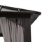 Sunjoy Kingston 14x12 Gazebo, Steel Hardtop Gazebo with Curtain and Netting - Brown Aluminum Posts A10204366200 - alternate 13
