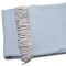 Homeroots Sky Blue Mini Dot Fringed Throw Blanket 475711 - alternate 6
