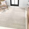 Jonathan Y Odense High-Low Minimalist Angle Geometric Ivory/Cream 5 ft. x 8 ft. Indoor/Outdoor Area Rug SCN101A-5 - alternate 8