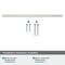Amerock Monument 10-1/16 inch 256mm Center-to-Center Satin Nickel Cabinet Pull BP36910G10 - alternate 5