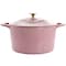 Martha Stewart Gatwick 7 Quart Enameled Cast Iron Dutch Oven with Lid in Pink 97287.02R - alternate 1