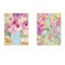 Homeroots Set Of Two Floral Designs White Framed Print Wall Art, 2PK 406063 - alternate 1